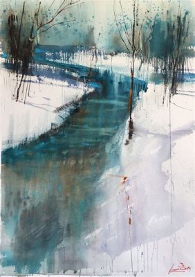  “A Winter Landscape with Figures”: Uma Sinfonia de Cores Frias e Contraste